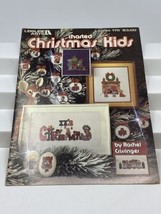 Christmas Kids - Leisure Arts #175 Cross Stitch Booklet - 1980 Craft Pat... - $7.91