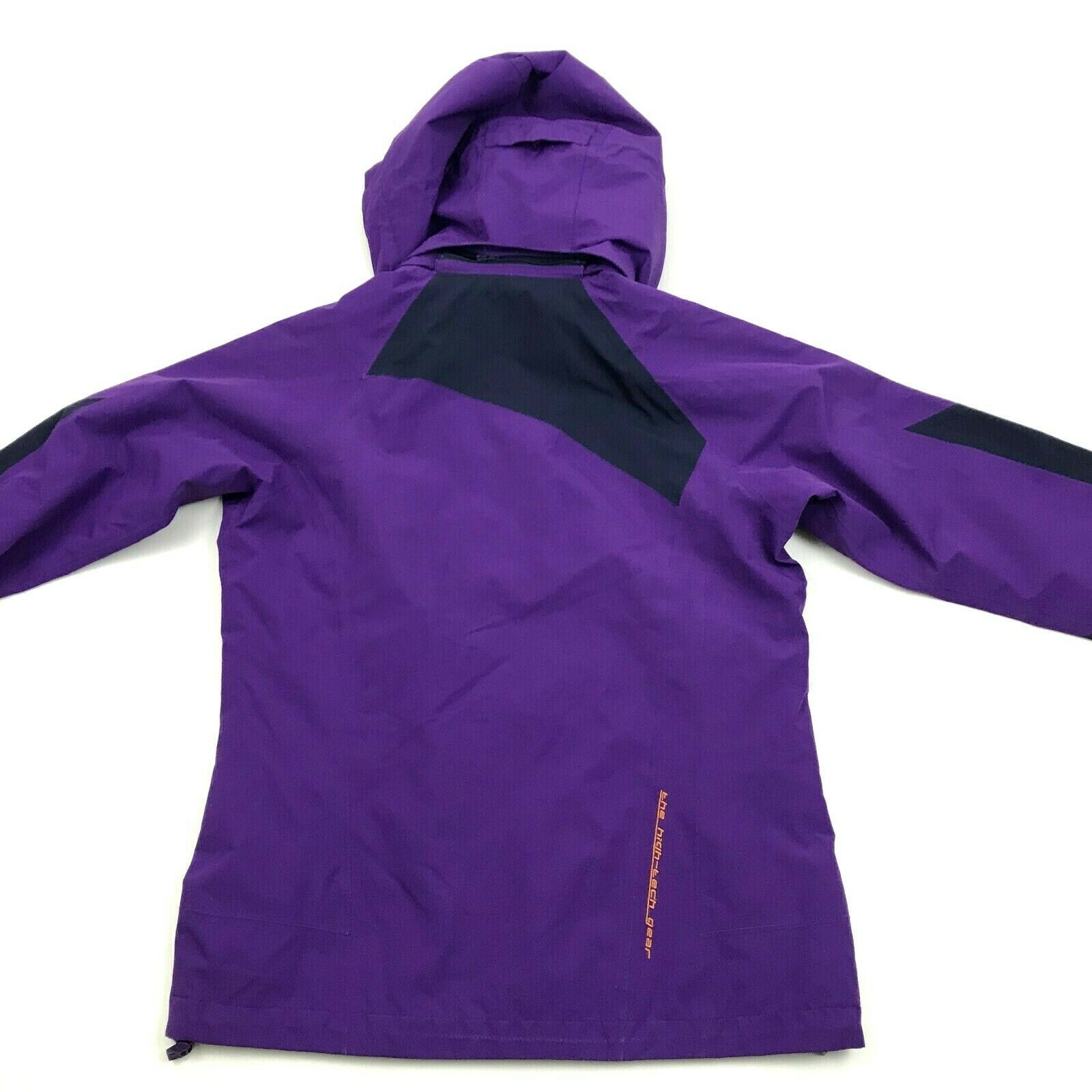 K2 Hooded Jacket Women's Size Medium Purple Softshell Removable Hood ...
