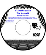 Mr. Peabody and the Mermaid 1948 DVD Film Comedy Written by Guy Jones an... - $3.99