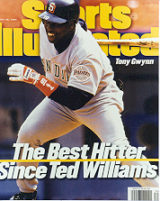 Primary image for Tony Gwynn The Best Hitter since Ted Williams Sports Illustrated 8x10 photo