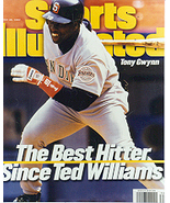 Tony Gwynn The Best Hitter since Ted Williams Sports Illustrated 8x10 photo - $9.99