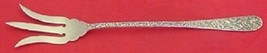 Repousse By Kirk Sterling Silver Lettuce Fork #328C - $206.91