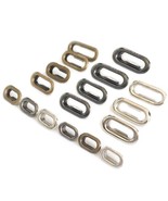 20 sets Brass Oval shaped Eyelets Grommet Washer Canvas Clothing Bags Purse - $4.75+