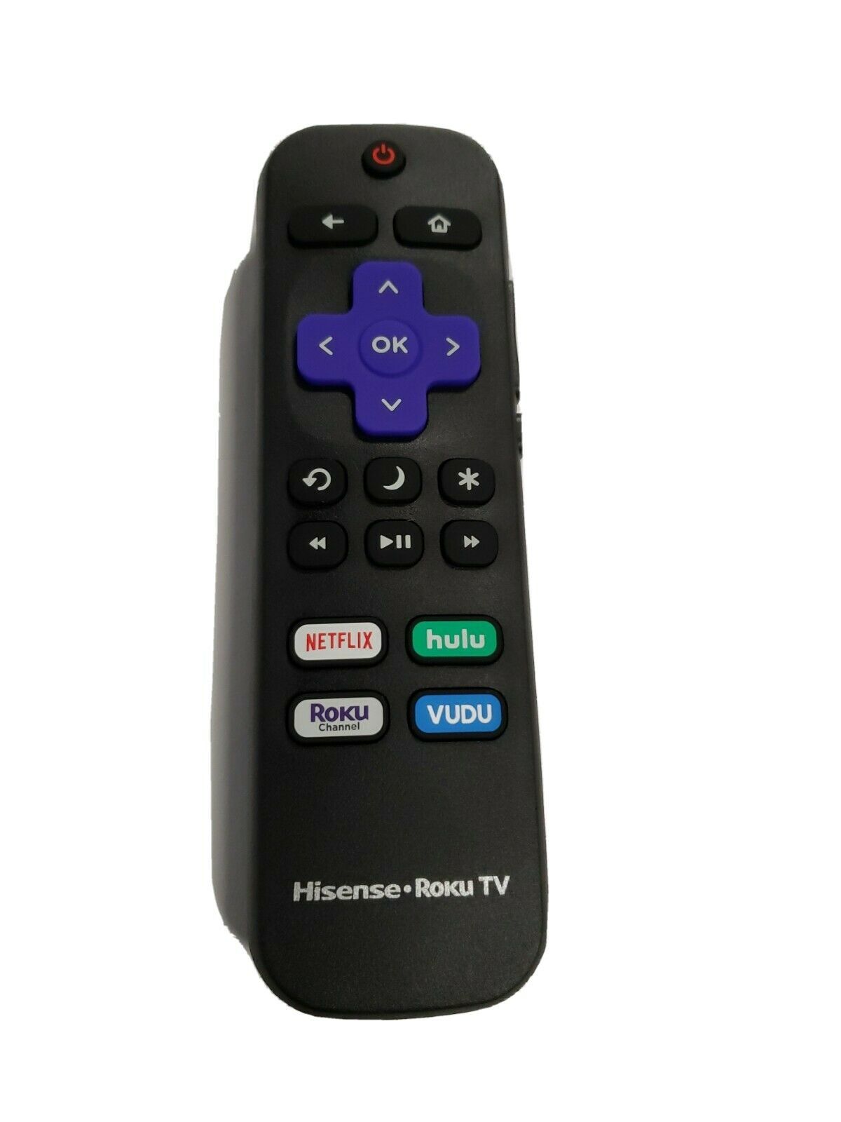 Primary image for New Original Hisense HU-RCRUS-21G Roku Remote Control Netflix Hulu Roku Vudu