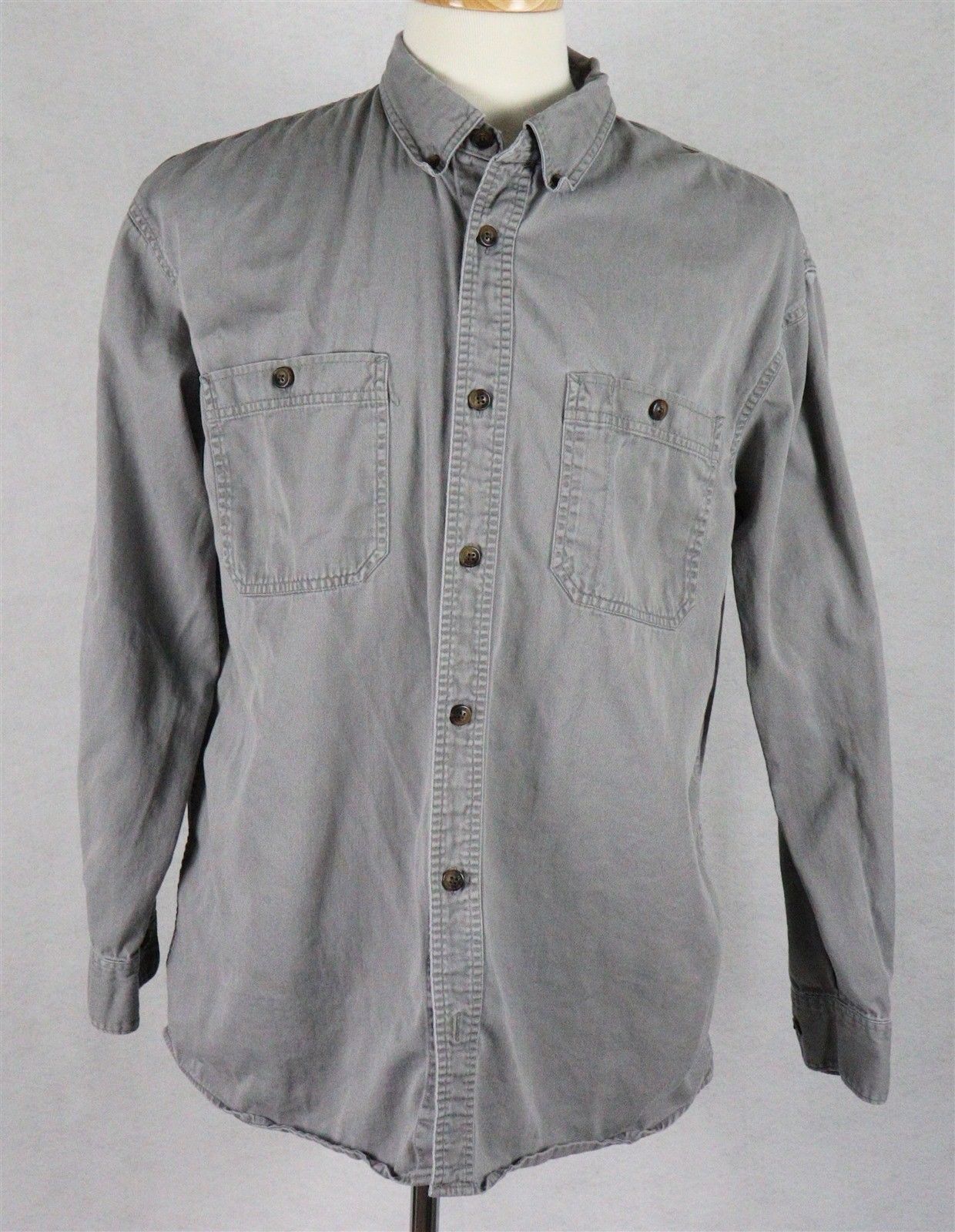 C.E. Schmidt Mens Workwear Long Sleeve Shirt Size Large - Casual Shirts