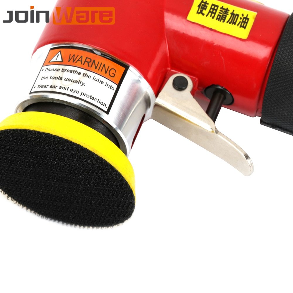 2" 3" Mini Air Sander Kit Pad Eccentric Orbital Dual Action Pneumatic