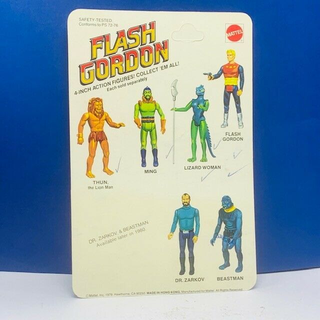 flash gordon action figures 1979