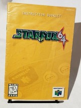 Starfox 64 Instructions Manual Only Nintendo N64 - $11.08
