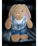 Build a Bear BROWN RABBIT W/LIMITED TOO OUTFIT EUC - $24.36
