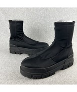 Bershka Lug Boots Womens Size 9  /40 eur Ankle Bootie Platform Shoes Insole - $49.99