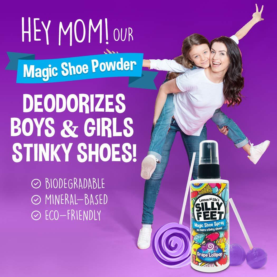 Shoe Smell Foot Spray Grape Shoe Spray Eliminator Kids Feet and Sweat Foot Creams & Treatments
