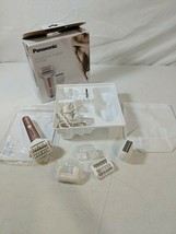 Used Panasonic Cordless Shaver &amp; Epilator For Women With 5 Attachments G... - $75.73