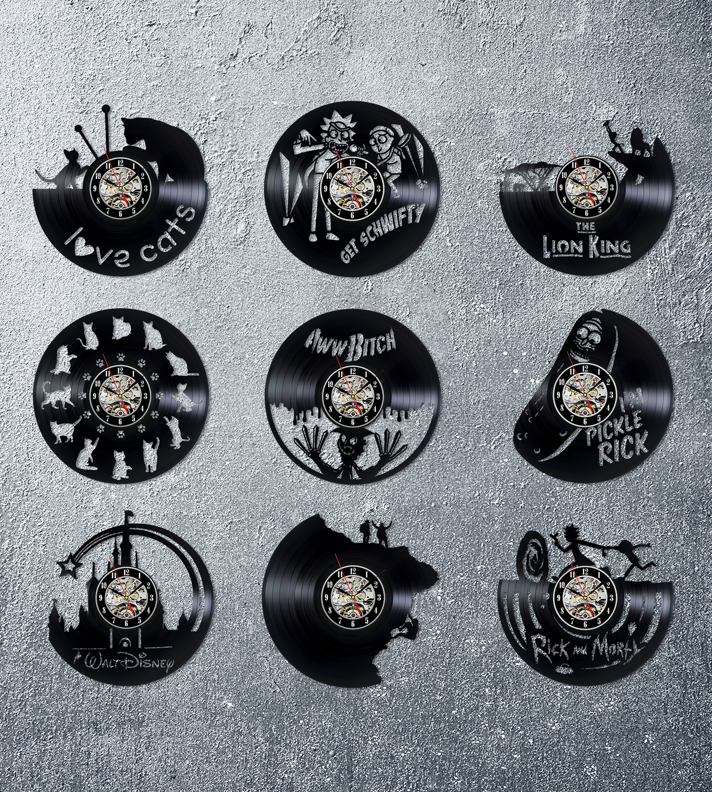 Wu tang clan wutang clock vinyl clock wutang art vinyl wutang gift