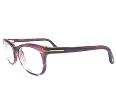 Tom Ford TF5232 083 Sunglasses Eyeglasses Frames Cat Eye Full Rim Purple Horn - $186.99