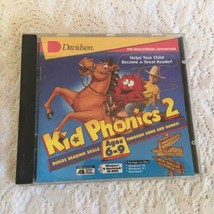 Kid Phonics 2  by Davidson  Builds Reading Skills CD-ROM Windows 95 / 3.... - $11.86