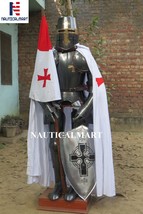 NauticalMart Medieval Knight Crusader Full Suit of Armour Collectible Halloween 