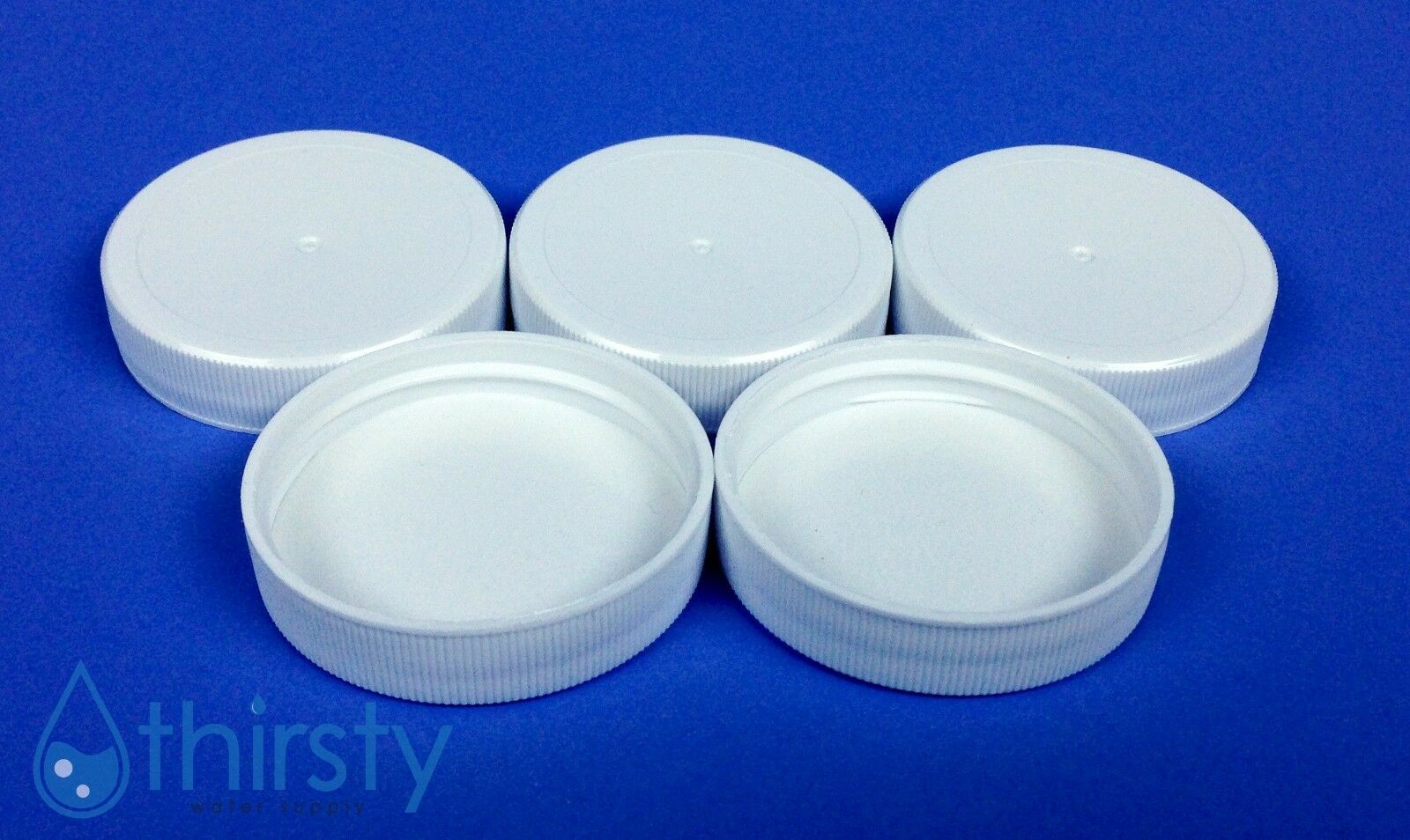 Water Bottle Screw On Caps 3 & 5 Gallon 48mm Replacement Tops Lid Cover Lot of 5 Plumbing
