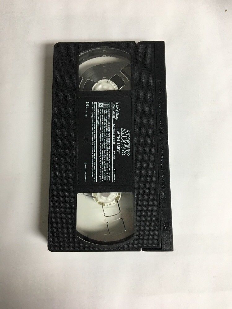Walt Disney Dinosaurs-I'm the Baby VHS Movie Jim Henson-TESTED-RARE ...