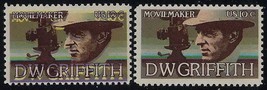1555 Huge Multiple Color Shift Error / EFO "D. W. Griffith" Mint NH - $14.79