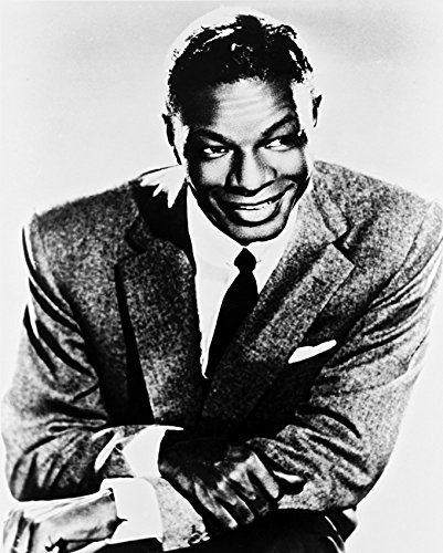 Nat King Cole Smiling Studio Portrait B&W 16x20 Canvas Giclee - Decals ...