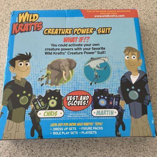 Wild Kratts Creature Power Suit Vest & Gloves Purple Aviva New in