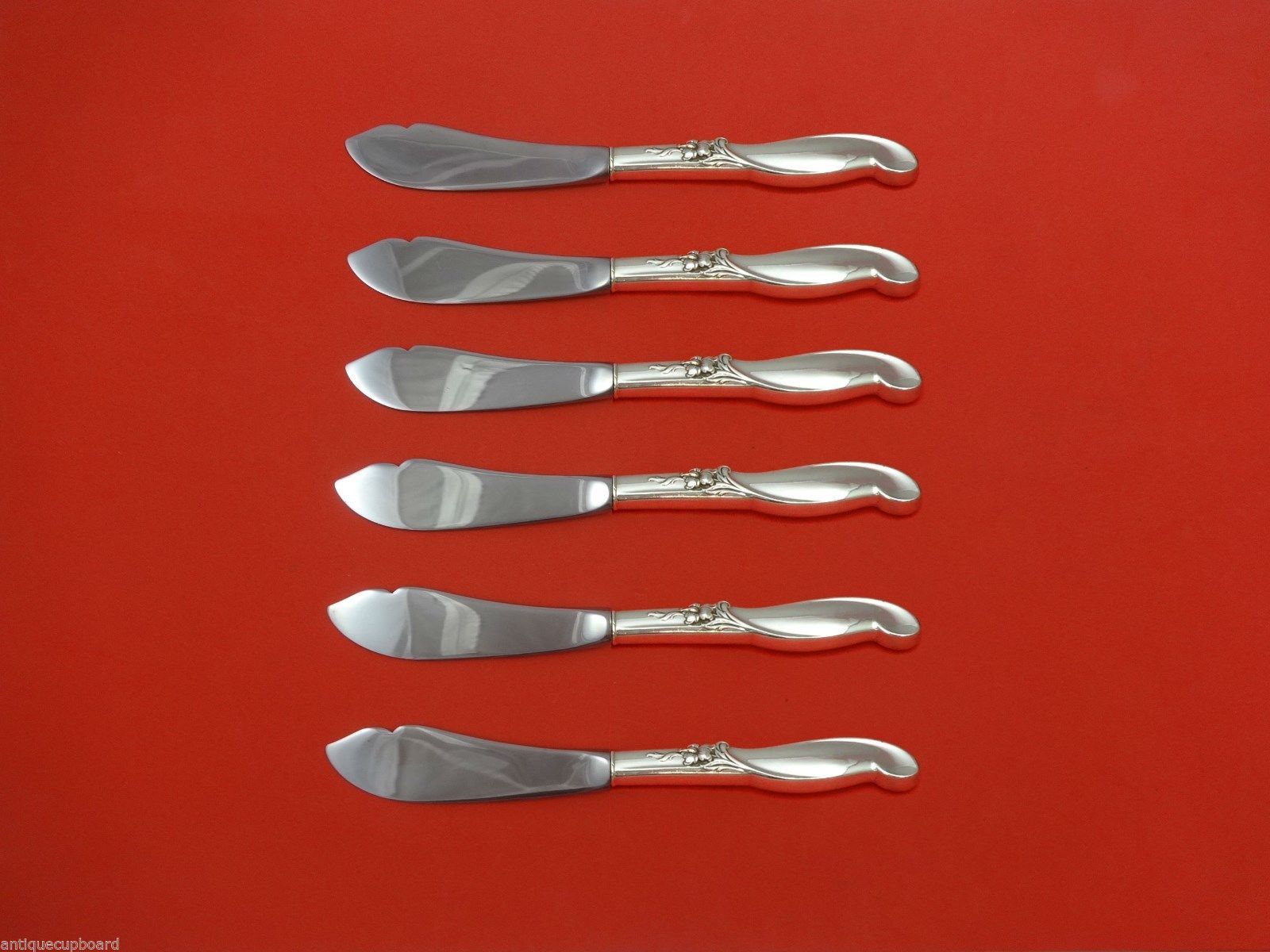 Monticello by Lunt Sterling Silver Cake Server HH w//Stainless Custom Made 10/"