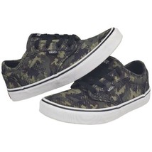 Vans Off the Wall Green Camo Youth Shoes 751505 Size US 6 - $11.30