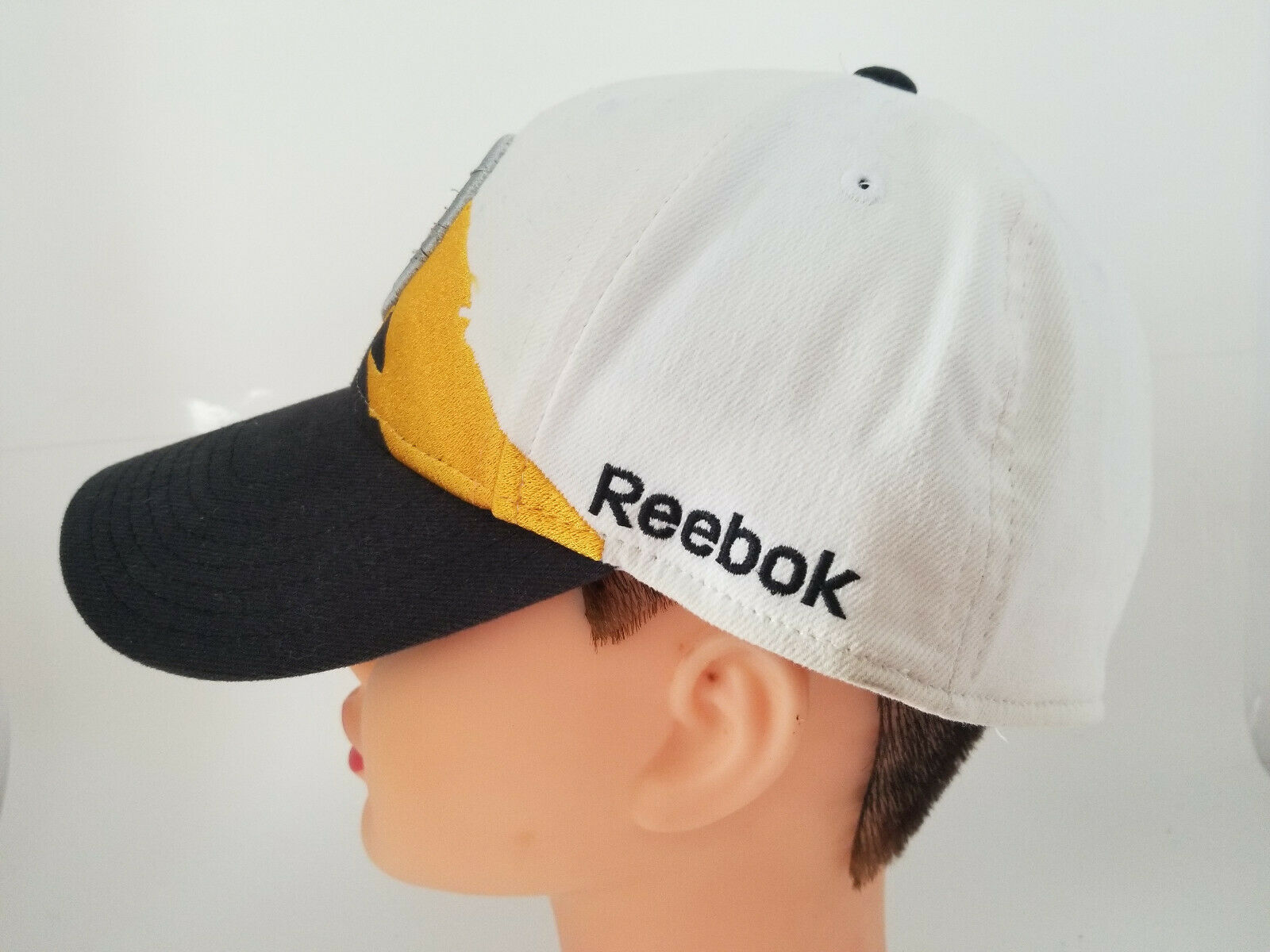 Reebok, Accessories, Pittsburgh Steelers Nfl Reebok Onfield Fitted Cap Hat  Sz Lxl Adult Black Yellow