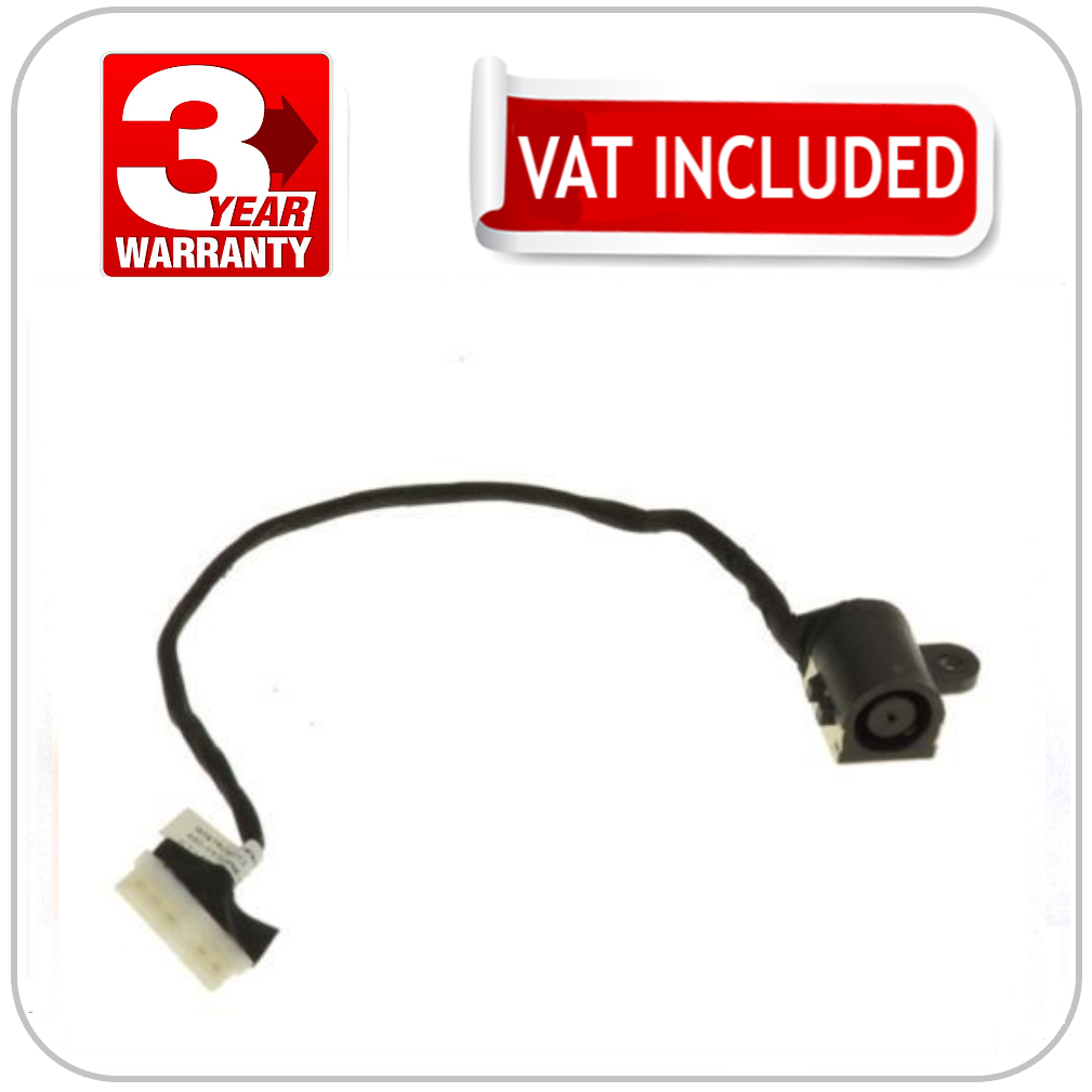 DC Jack for Dell Latitude E6420 J90M8 CJ28J DC-IN Power Jack Harness Port Connector Socket with Wire Cable