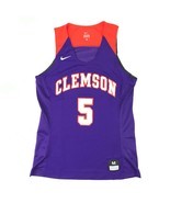 Nike Clemson Tigers Elite Enforcer Basketball Jersey Women&#39;s M Purple #5... - $27.95