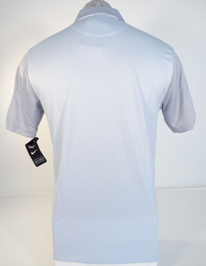 Nike, Shirts, Nike Dri Fit Detroit Lions Nfl On Field Apparel Collared  Short Sleeve Polo Shirt