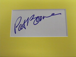 Pat Boone Signed Framed 16x20 ORIGINAL 1963 Yellow Canary Advertising Display image 2