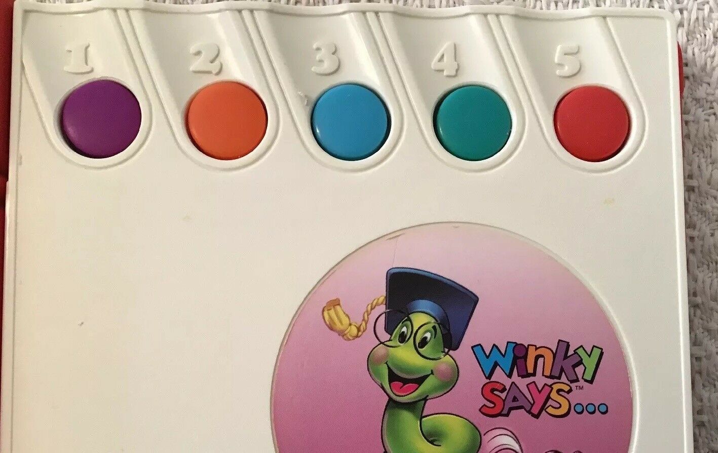 Mattel See 'N Say Story Maker WINKY SAYS Electronic Talking Book