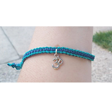 Ohm Hemp Bracelet  Handmade Jewelry  Kids Girls  - $8.99