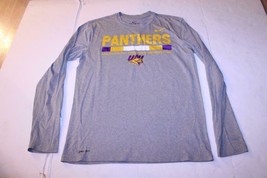 Men&#39;s Northern Iowa UNI Panthers M L/S Athletic Shirt (Grey) Nike Dri-Fit - $18.69
