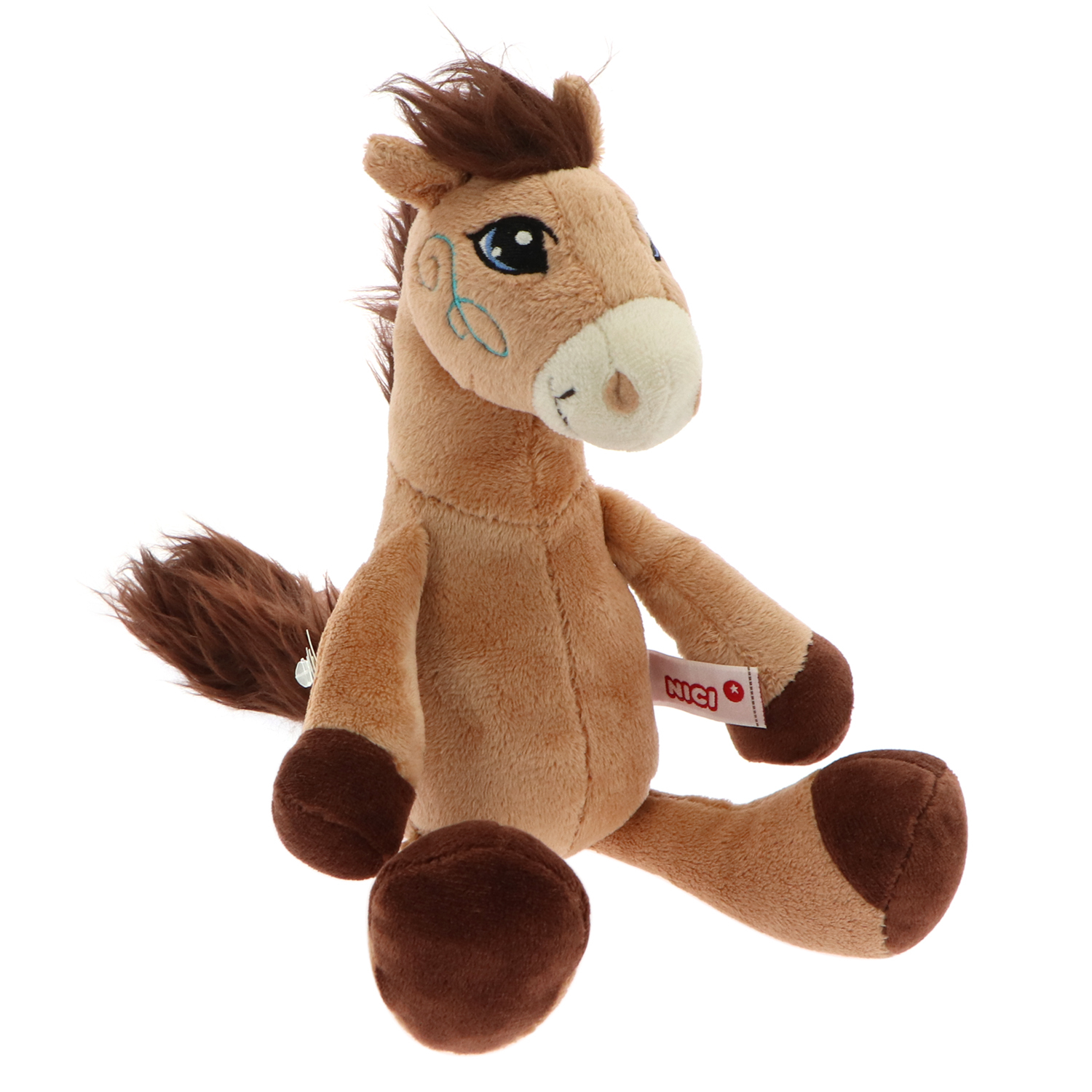 NICI Horse Moonlight Brown Stuffed Animal 10 inches 25cm - $26.00