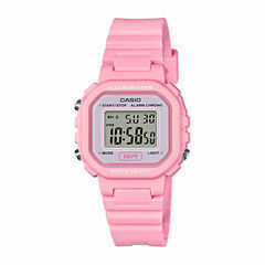 Casio Women's 'Classic' Quartz Resin Casual Watch, Color:Pink (Model: LA-20WH-4A