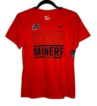 NWT Nike Women's University of Texas at El Paso Short Sleeve Tee Orange M - $23.20