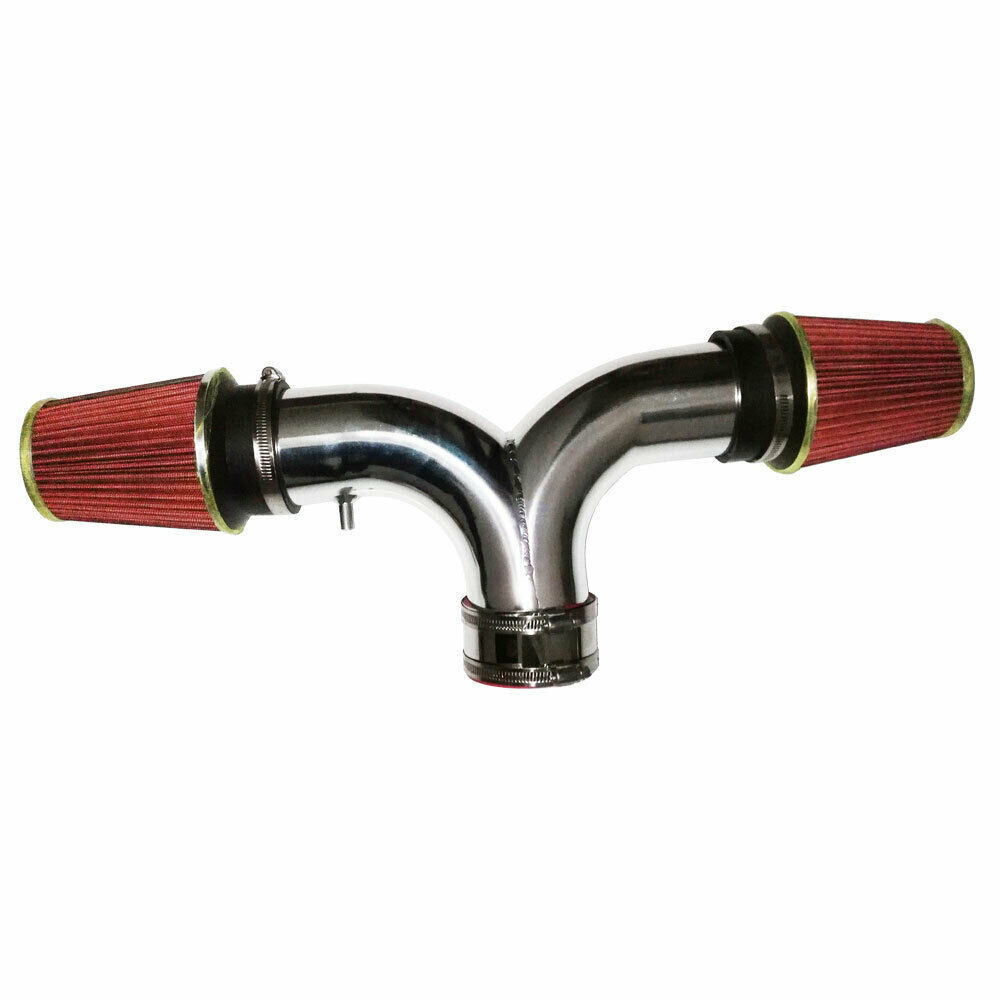 RED for 2001 2002 2003 2004 Corvette C5 5.7 V8 Dual Twin Air Intake