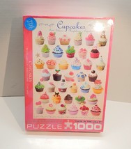 EuroGraphics Cupcakes Jigsaw Puzzle 1000 Piece 6000-0409 Sealed - $19.99