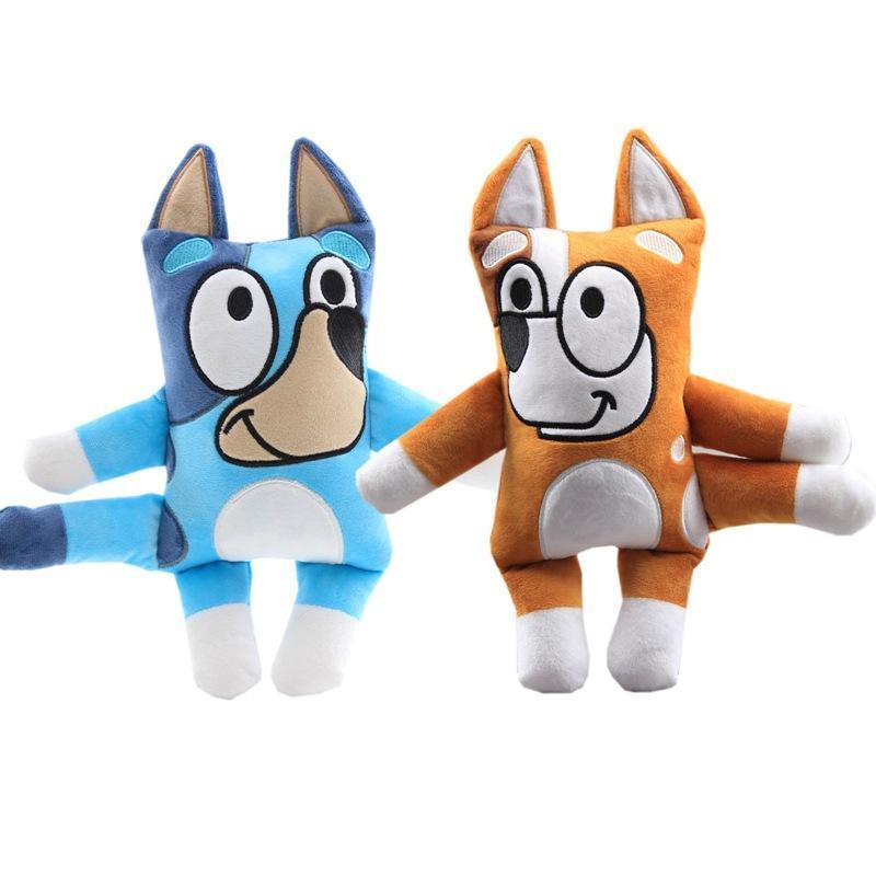28CM Bluey Bingo Plush Toy Cute Soft Cartoon Dog Family Stuffed Animals ...
