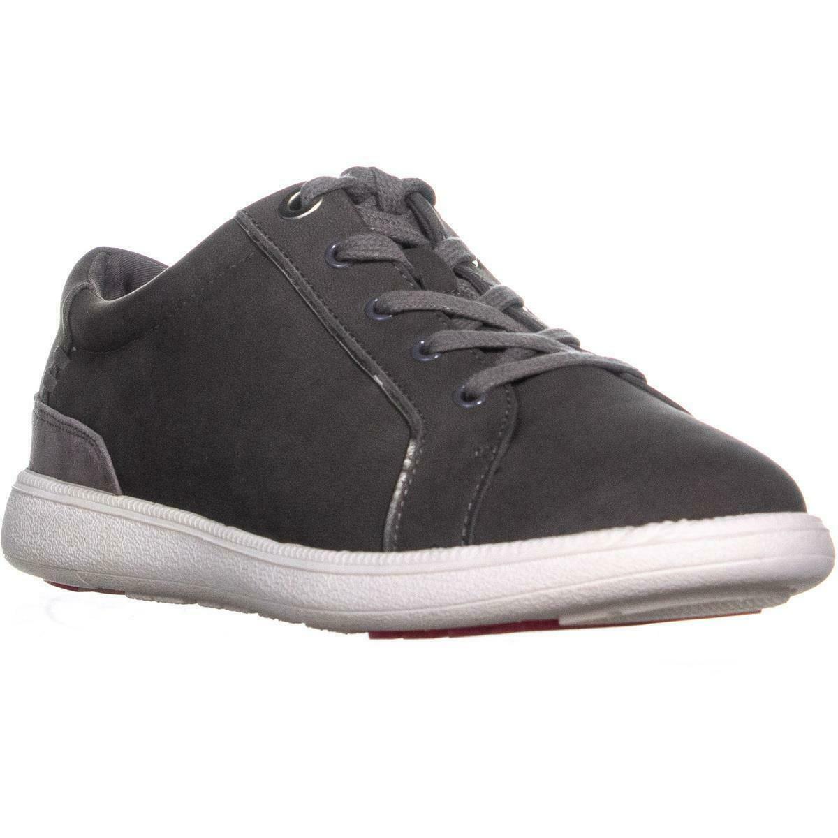 Foot Petals Andi Low-Top Lace-Up Sneakers, Grey, 7 US - Athletic