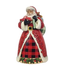Jim Shore Santa Holding Red Truck 9" High Christmas Collectible Country Living