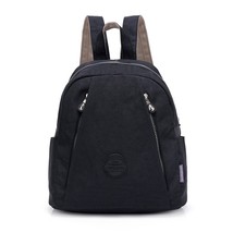Small New Fashion Women Backpack Female Waterproof Nylon School Bag Mini Travel  - $27.38