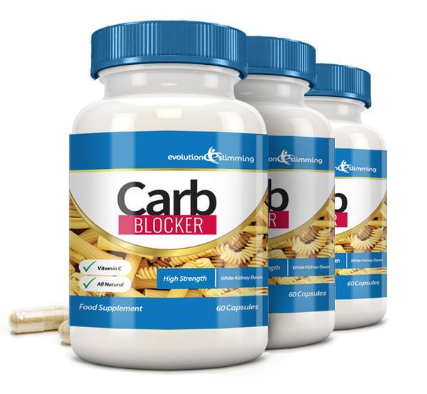 Carb Blocker with White Kidney Bean & Vitamin C 180 Capsules