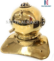 NauticalMart Brass Divers Helmet Ship Decor Mark V Scuba Diving Gift Item image 4