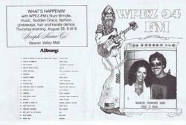 WPEZ 94 Pittsburgh VINTAGE August 29 1975 Music Survey Elton John #1