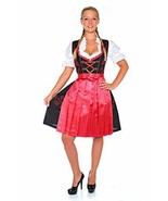 Women&#39;s 3 Pieces Oktoberfest Costume German Bavarian Beer Girl Dirndl Dress - $55.43
