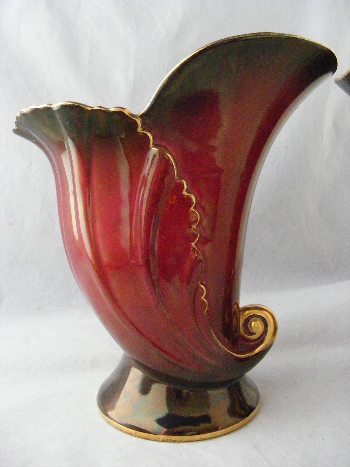 Rouge Royal Carlton Ware Vase 7 3 8 X 6 5 And Similar Items