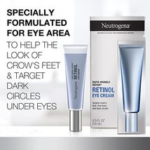 Neutrogena Rapid Wrinkle Repair Retinol Eye Cream for Dark Circles, Daily Anti-A image 4